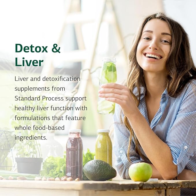 Standard Process Antronex Liver Health Dietary Supplement - Gluten-Free Non-Dairy Non-Soy &amp Non-Grain Immune Care - 330 Tablets