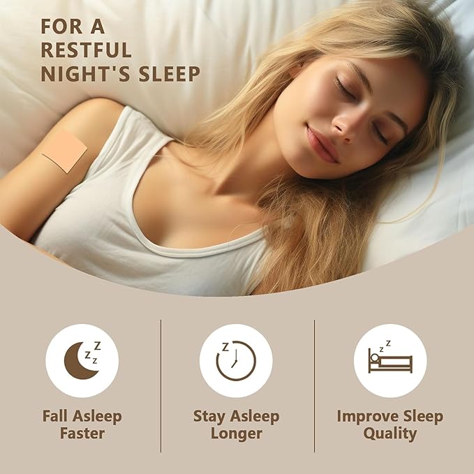 Sleep Patches for Adults Extra Strength - Fast Acting Skin-Friendly for Men and Women Cruelty Free Sleep Aid Alternative | 90 Patches