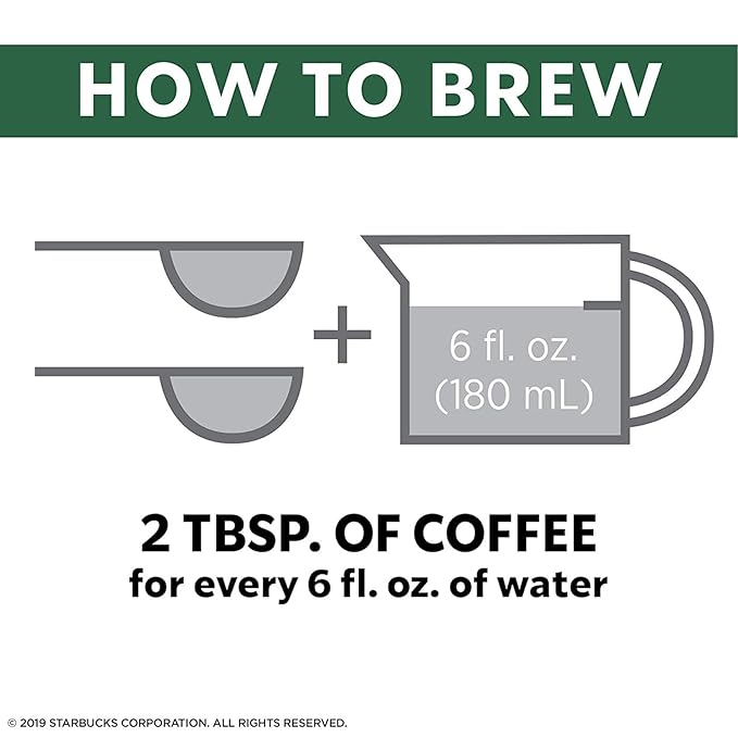 Starbucks Ground Coffee Veranda Blend Blonde Roast 16 Ounce Bags 2/Pack (32 Ounces Total)