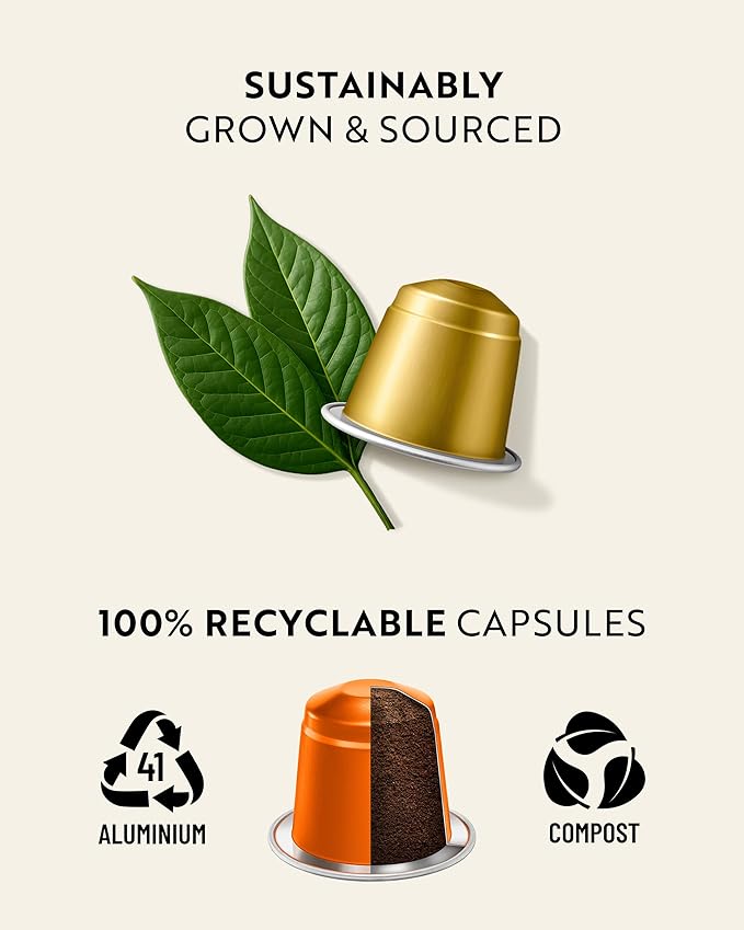 ROSSO CAFFÈ 120 Espresso Coffee Pods for Nespresso Original Machines - Value Pack of Premium Flavored Capsules 3 Rich and Balanced Desert Coffees (Vanilla Crème Brulee Caramel)