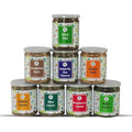 Loose Leaf Tea Set | Upto 450 Servings | Set of 8 teas for Wellness and Flavor Enthusiasts | Experience Blissful Infusion &amp Refreshing Aromatic Teas! | 100% Natural Ingredients | by Yogi's Gift®