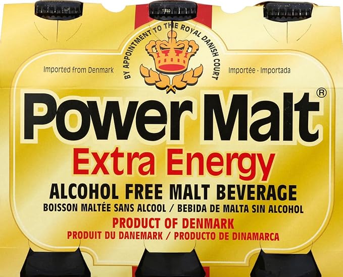 Power Malt Extra Energy Drink 12 Fl Oz 6 Pack