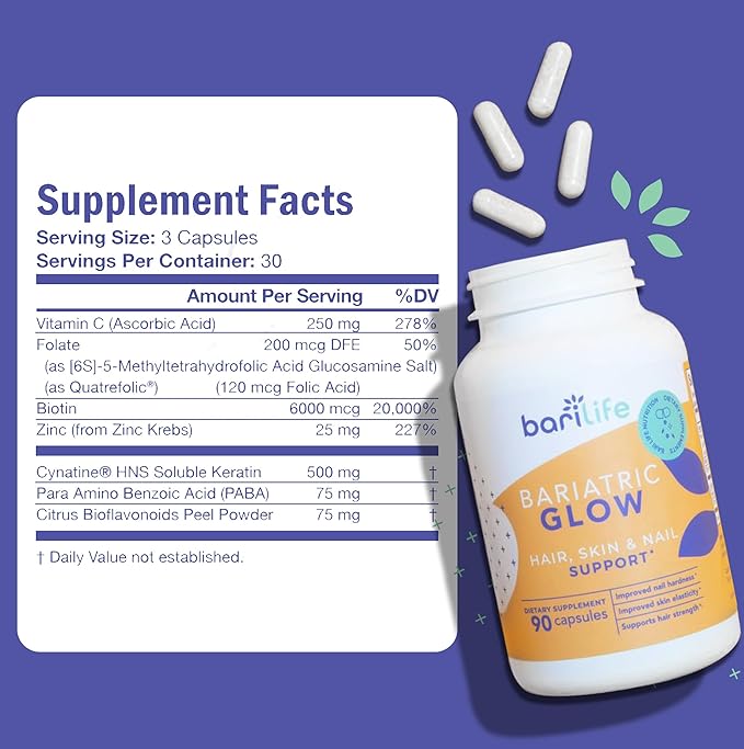 Bari Life Hair Skin &amp Nails Supplement