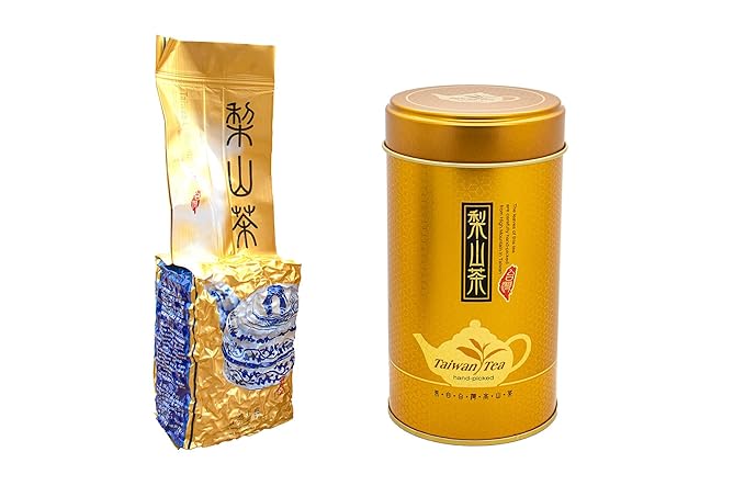 Teawan Lishan Oolong Loose Tea Leaves - 150Gram 特級梨山烏龍 - Taiwan Oolong Oolong Tea Organic Loose Leaves from High Mountain of Taiwan. Hot and Cold Brew