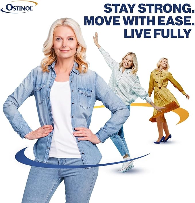 Ostinol Standard 150mg - Bone &amp Joint Supplement | Stem Cell Activation Certified | Bio Active Protein Complex for Mild Bone Loss &amp Mild Joint Dysfunction - 30 Capsules