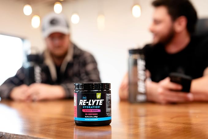 REDMOND Re-Lyte Electrolyte Drink Mix Mixed Berry 30 serving SMALL 6.88oz jar