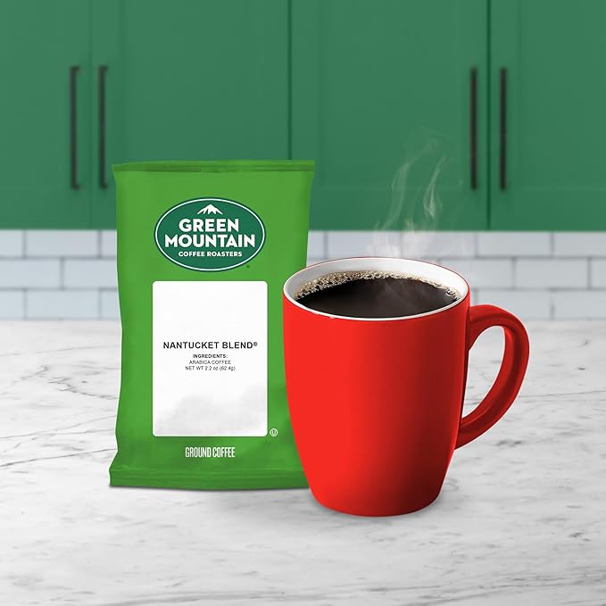 Green Mountain Coffee Roasters Nantucket Blend Keurig Fractional Packs 50 Count 2.2 oz