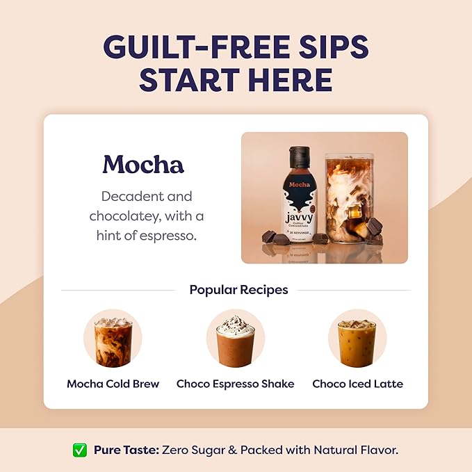 Coffee Concentrate Bundles - Cold Brew Coffee Perfect for Hot or Iced Instant Coffees Hot Drinks Cold Brew Concentrate - Caramel &amp Mocha