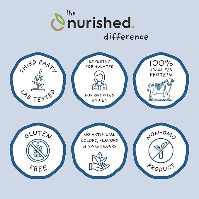 Cookies &amp Cream Mighty Milk - Kids All-in-One Daily Protein Powder &amp Multivitamin with Probiotics &amp Organic Spinach - Natural Flavors Colors &amp Sweeteners - 15-30 Servings