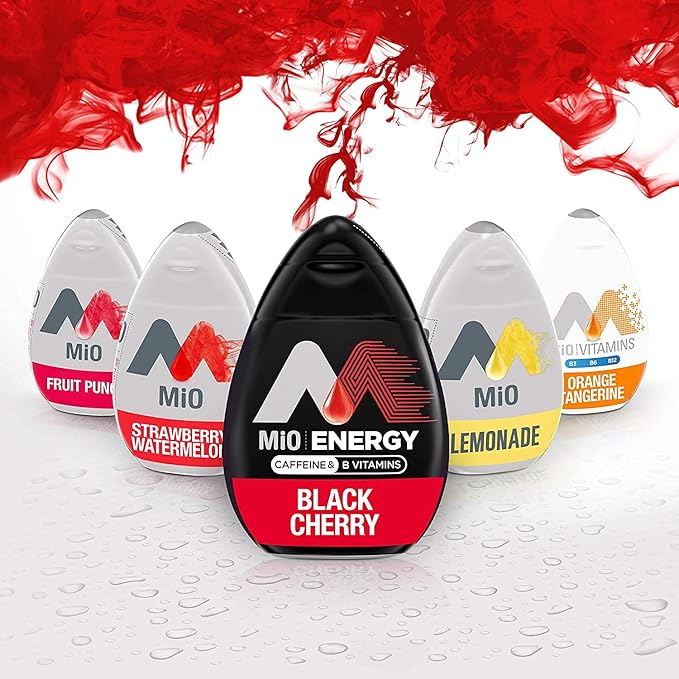b'Mio Energy Black Cherry Liquid Water Enhancer 1.62 Fl Oz (Pack of 12)'