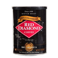 Red Diamond Ground Coffee | 100% Colombian | Medium Roast | Arabica Beans | Hearty &amp Full Flavor | 11 Ounce Resealable Can