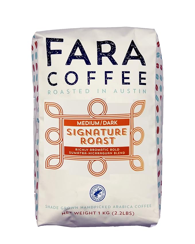 Fara Coffee Whole Bean (Signature Roast (Medium/Dark) 2.2 Lb)