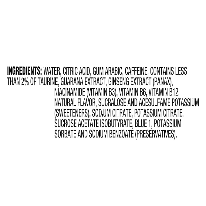 Mio Energy Liquid Water Enhancer Wicked Blue Citrus 1.62 OZ 4-Pack