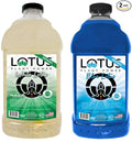 Lotus Energy Drink Concentrate 64 fl oz (Skinny White &amp Skinny Blue) Pack of 2