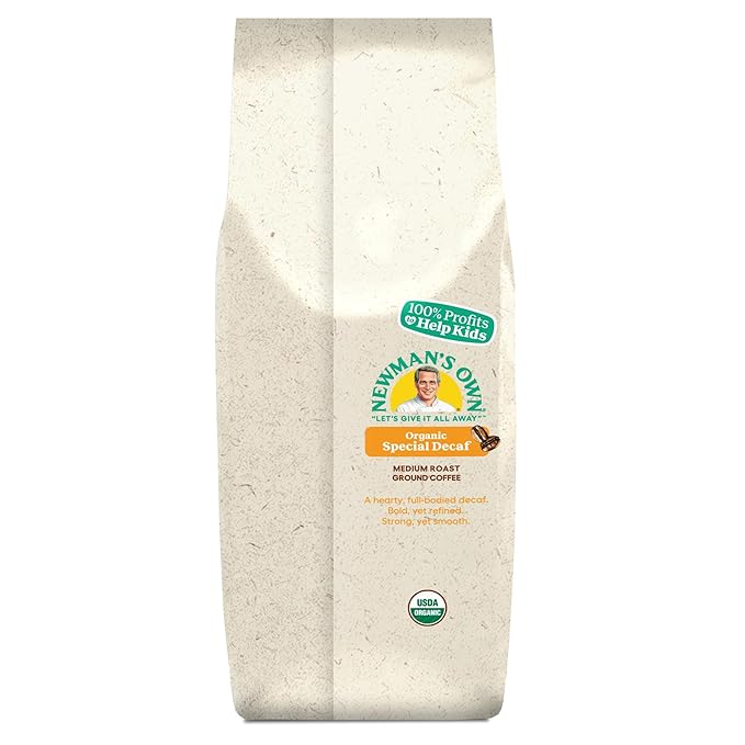 Newman's Own Organics Newman's Special Blend Ground Coffee Medium Roast Bagged 10 oz (Pack of 4)