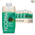 NOOMA Organic Electrolyte Sports Drink | Electrolyte Drink with Organic Coconut Water | Workout Hydration Drink with No Added Sugar | 30 Calories | Pack of 12 Sports Drinks (16.9oz) | Chocolate Mint