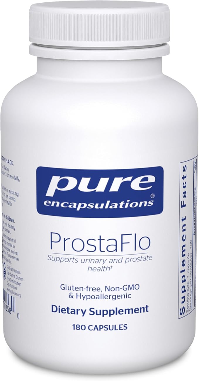 Pure Encapsulations ProstaFlo | Hypoallergenic Supplement with Concentrated Support for Urinary Health | 180 Capsules