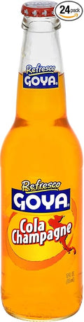 Goya Foods Refresco Cola Champagne 12 Fl Oz (Pack of 24)