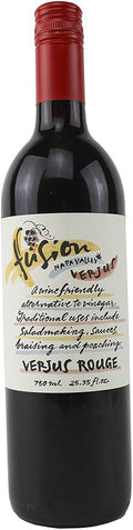 Fusion Napa Valley Verjus Rouge: Juice of Unripe Grapes 750ml