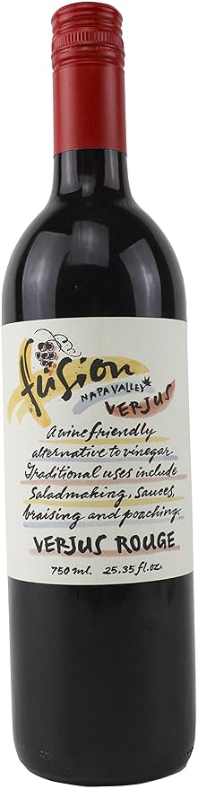 Fusion Napa Valley Verjus Rouge: Juice of Unripe Grapes 750ml