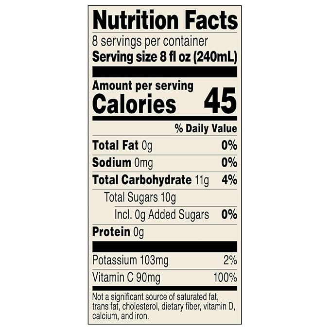 Tree Top Light Apple Beverage 64 Fl Oz (Pack of 8)