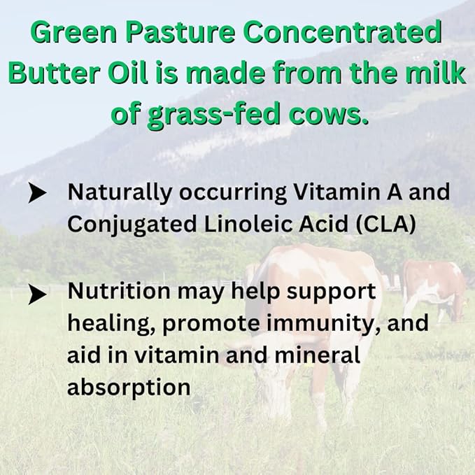 Green Pasture Concentrated Butter Oil Capsules