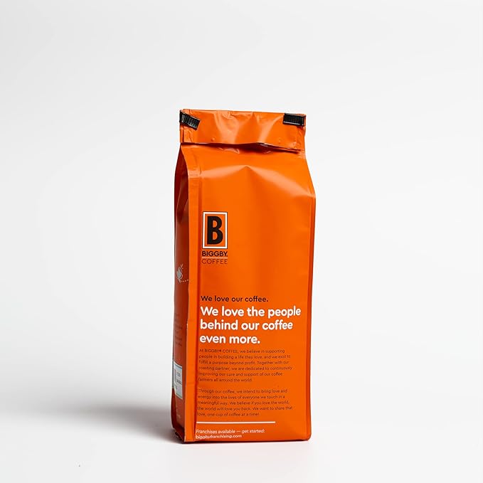 BIGGBY® Best Ground Coffee 100% Farm-Direct 12oz Bag Medium Roast (Pack of 2)