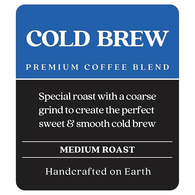 Copper Moon Ground Coffee Medium Roast Cold Brew Special Blend 32 Oz