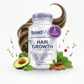 Research Verified Hair Growth Support - with Biotin DHT Blockers &amp Vitamins - Hair Growth and Hair Loss Prevention 1 Bottle (1 Month Supply)