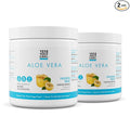 Yes You Can! Organic Aloe Vera Powder Drink Mix - Hydration Booster Infused with Pure Aloe Juice - Delicious Flavors - Made in USA - Antioxidant Rich - Passion Fruit - 40 Servings (Pack of 2)