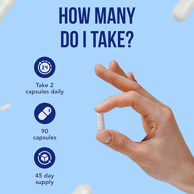 Extra Strength SAM-e Supplement | Same S-Adenosyl-L-Methionine 1000mg per Serving for Bone and Mood Support Supplement | Made in The USA Non-GMO and Gluten Free (45 Day Supply) (Single)