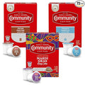 Community Coffee Flavored Pods Variety Pack72 Count Medium Roast and Flavored Compatible with Keurig 2.0 K-Cup Brewers (24 Count Pack of 3)