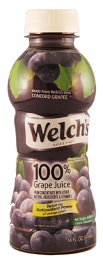 Welch Grape Juice - Plastic Bottle 12/14oz