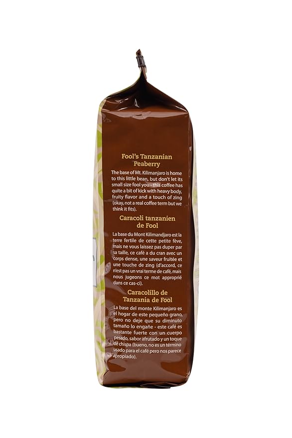 Coffee Fool's Tanzanian Peaberry (Drip Grind)