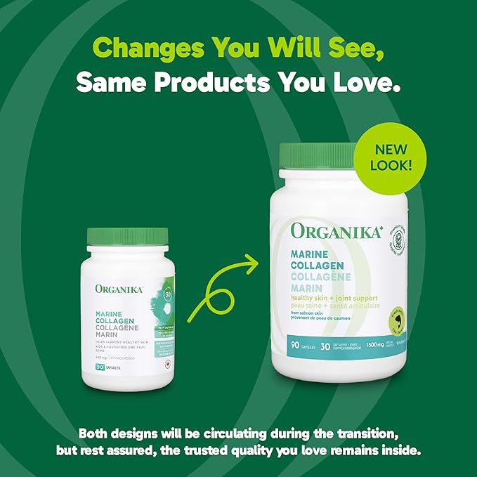 Organika Salmon Collagen 150 mg 90 Count