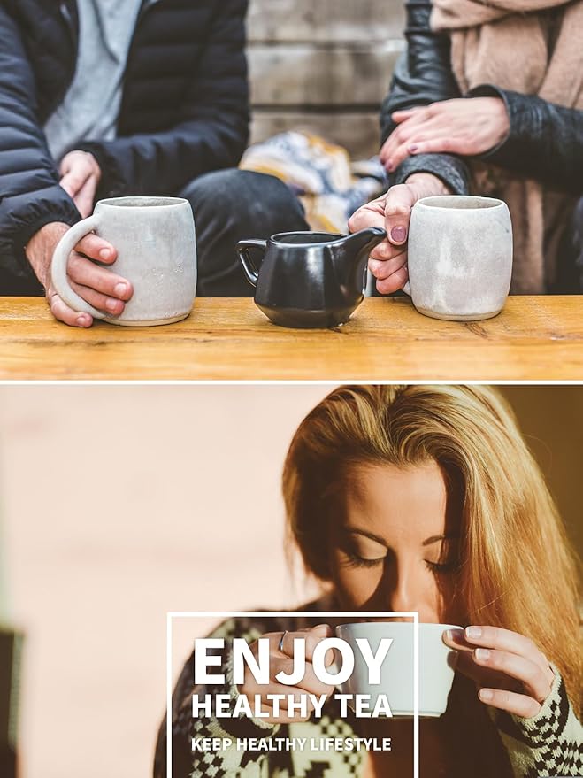 HYNTMYT Organic Roasted Dandelion Root Tea Bags USDA Organic Tea Pure Dandelion Root Smooth &amp Mild Taste Caffeine Free 120 Count
