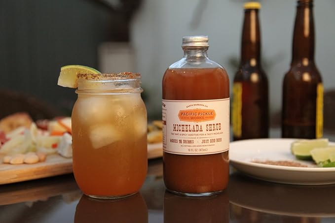 Michelada Shrub (2-pack) - Tart &amp spicy beer mixer 8oz