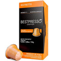 Bestpresso Coffee for Nespresso Original Machine 120 pods Genuine Espresso Ristretto Blend(High Intensity) Pods Compatible with Nespresso Original