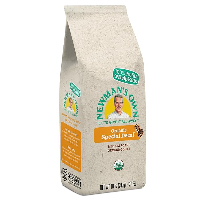 Newman's Own Organics Newman's Special Blend Ground Coffee Medium Roast Bagged 10 oz (Pack of 4)