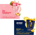 BeMe BeRadiant Peach &amp BeZen Bundle - Liquid Collagen &amp Magnesium Glycinate L-Theanine Supplements