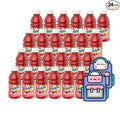 Welch’s Fruit Punch Juice Drink 10 fl oz Plastic Bottle 24 Pack + 2 Reusable Snack Bags by KOOL8SHOP Infinite Deals
