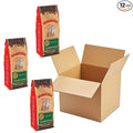 TORTUGA Coffee Caribbean Classic Blend Medium Roast Ground Coffee - Smooth and Balanced 10oz Bag (12 Pack)