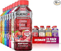 SueroX Zero Sugar Electrolyte Drink for Hydration and Recovery Unique Blend of Electrolytes &amp 8 Ions Zero Calorie Sports Drink 21.3 Fl Oz Ultimate Pack 12 Count