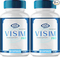 Visim Pro Vision Support Official Visim Pro Eye Health Supplement Capsules - Extra Strength All Natural Visi mPro for Visual Wellness &amp Crystal Clear Vision Eye Vitamin Pills Reviews (2 Pack)