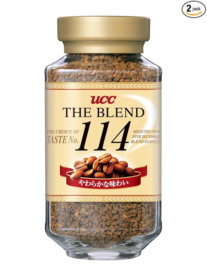 Japan UCC Coffee the Blend Taste No. 114 135g 2 Bottle