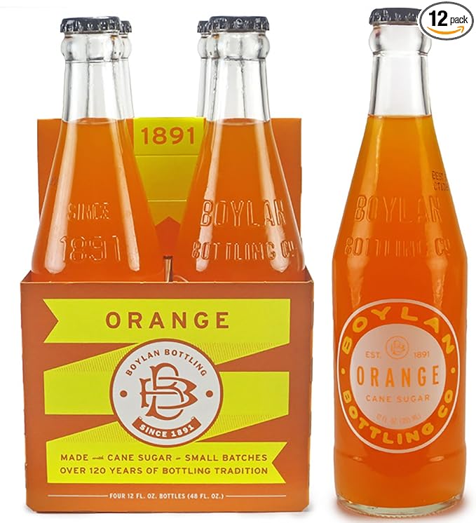 Boylan Soda Orange 12 Fl. Oz. 12 Count