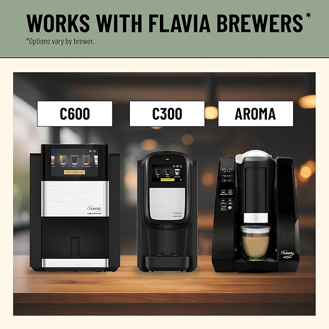 Flavia Lavazza Classic Latte Freshpacks works only with Flavia Brewers (Case of 36)