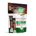 SOLLO Slim Infused Instant Coffee sticks (24 Servings) Weight Loss Healthy Body Support Medium- Dark Roast 100% Arabica Freeze Dried Coffee in Single Serve Sticks.