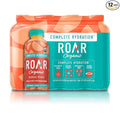 ROAR Complete Hydration Organic - Electrolyte Drinks Loaded with Vitamins C B5 B12 - Non-GMO Gluten-Free - Georgia Peach - 12 pc