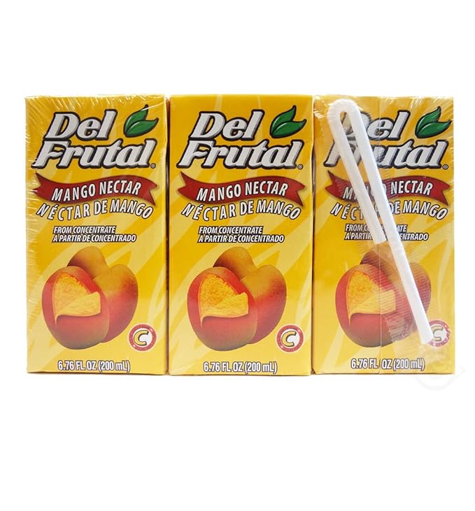 Del Frutal Mango Nectar 6.76 oz - Sabor Mango